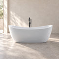 Freistehende Badewanne OLGA aus Acryl Oval 180cm x 78cm