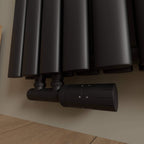 Paneelheizkörper Horizontal VENEZIA Schwarz
