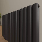 Paneelheizkörper Horizontal VENEZIA Schwarz