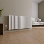 Paneelheizkörper Horizontal VENEZIA Elektrisch Weiss - inkl. Heizstab