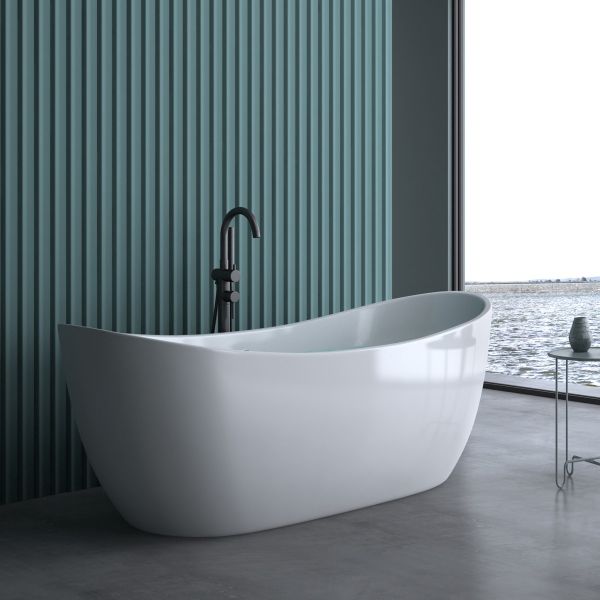 freistehende badewanne badearmatur badkern luxusbadewanne
