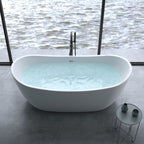 freistehende badewanne badearmatur badkern luxusbadewanne
