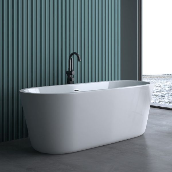 freistehende badewanne badearmatur badkern luxusbadewanne