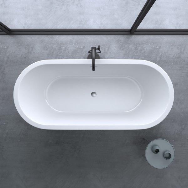 freistehende badewanne badearmatur badkern luxusbadewanne