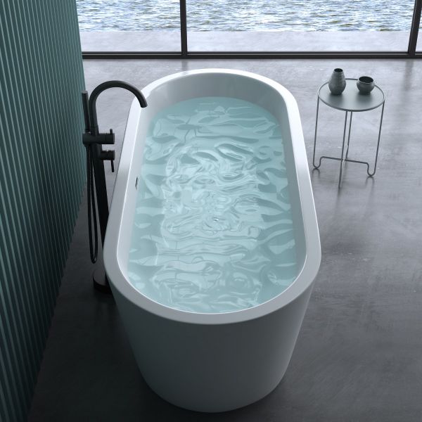 freistehende badewanne badearmatur badkern luxusbadewanne