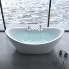 freistehende badewanne badearmatur badkern luxusbadewanne