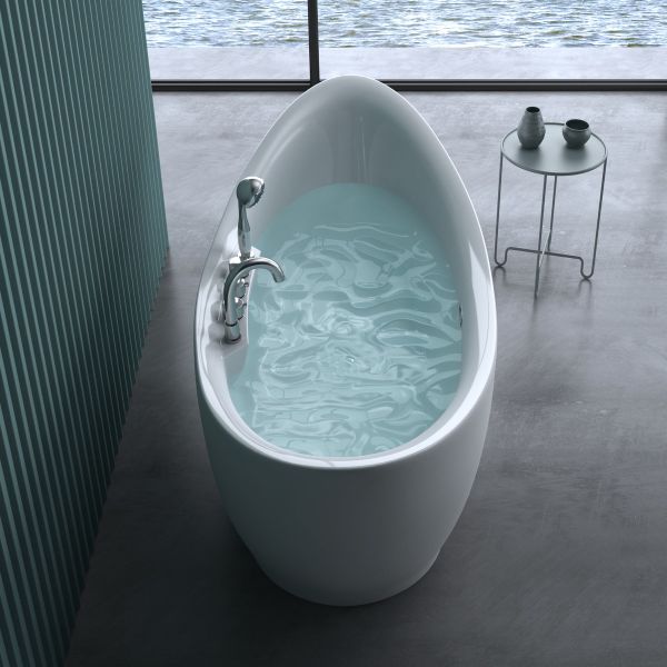 freistehende badewanne badearmatur badkern luxusbadewanne