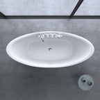 freistehende badewanne badearmatur badkern luxusbadewanne