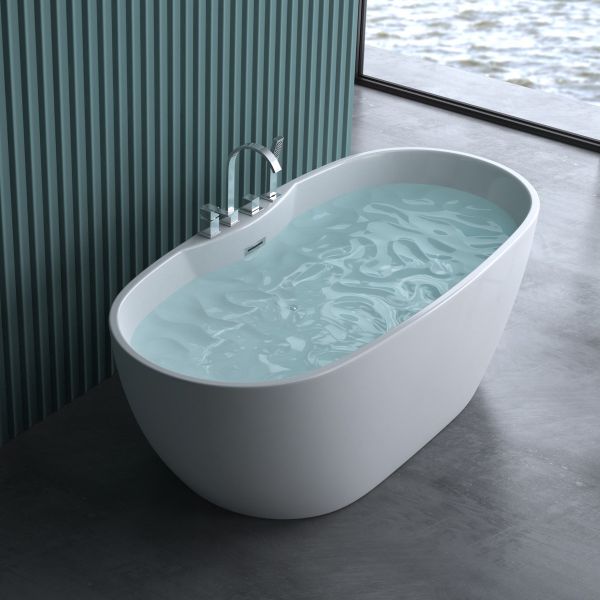 freistehende badewanne badearmatur badkern luxusbadewanne