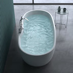 freistehende badewanne badearmatur badkern luxusbadewanne