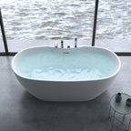 freistehende badewanne badearmatur badkern luxusbadewanne