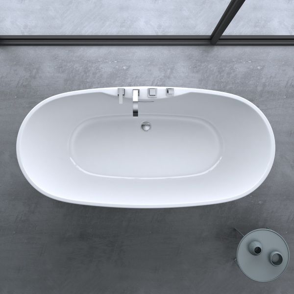 freistehende badewanne badearmatur badkern luxusbadewanne