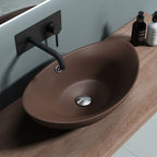 Aufsatzwaschbecken Gussmarmor Mineralguss Waschbecken Luxus Waschbecken design Waschbecken Badkern