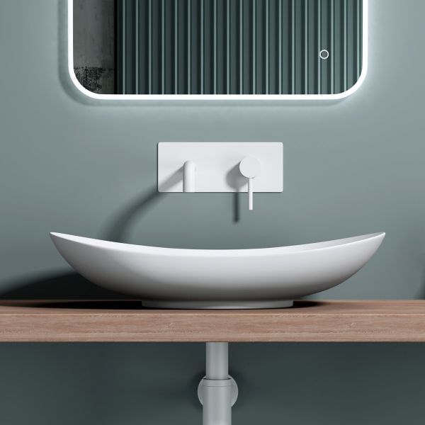Aufsatzwaschbecken Gussmarmor Mineralguss Waschbecken Luxus Waschbecken design Waschbecken Badkern