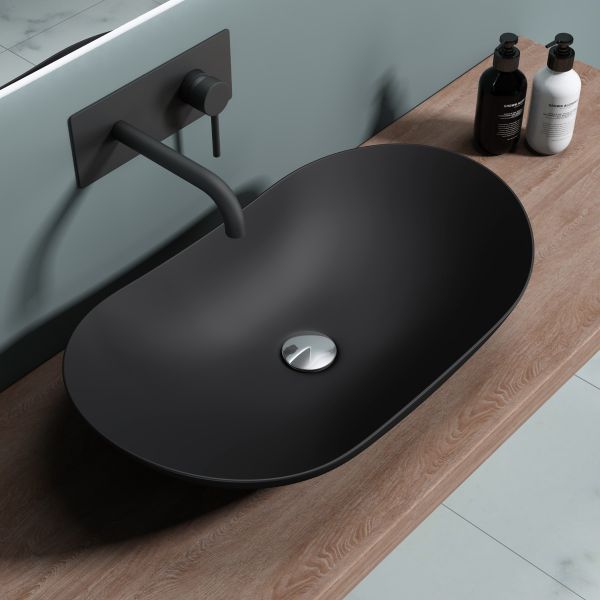 Aufsatzwaschbecken Gussmarmor Mineralguss Waschbecken Luxus Waschbecken design Waschbecken Badkern