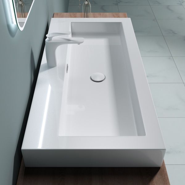 Aufsatzwaschbecken Gussmarmor Mineralguss Waschbecken Luxus Waschbecken design Waschbecken Badkern
