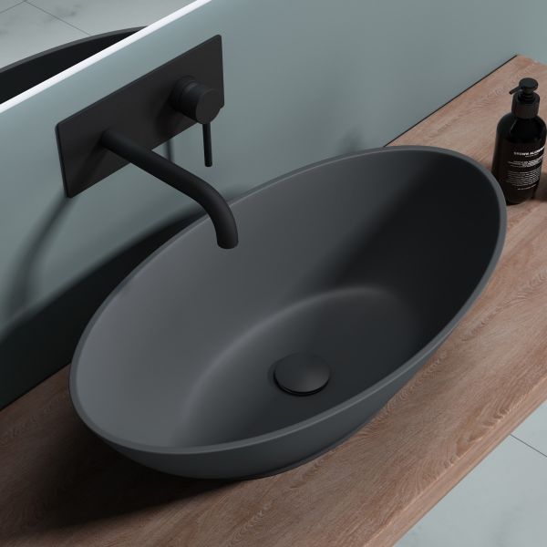Aufsatzwaschbecken Gussmarmor Mineralguss Waschbecken Luxus Waschbecken design Waschbecken Badkern