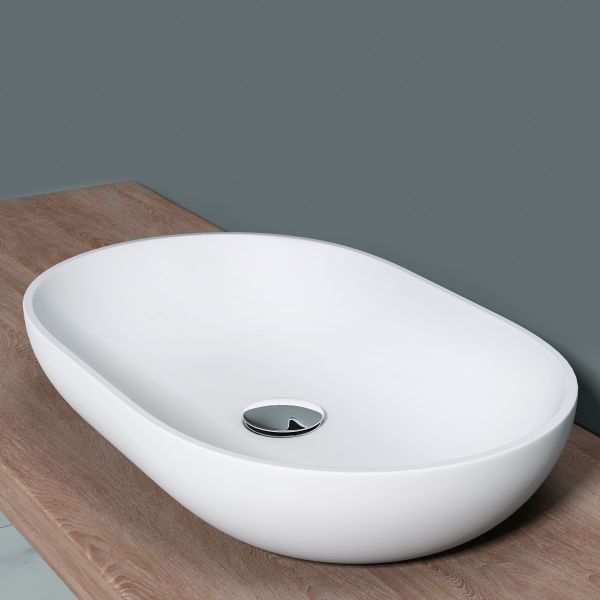 Aufsatzwaschbecken Gussmarmor Mineralguss Waschbecken Luxus Waschbecken design Waschbecken Badkern