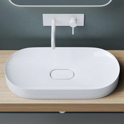 Aufsatzwaschbecken Gussmarmor Mineralguss Waschbecken Luxus Waschbecken design Waschbecken Badkern