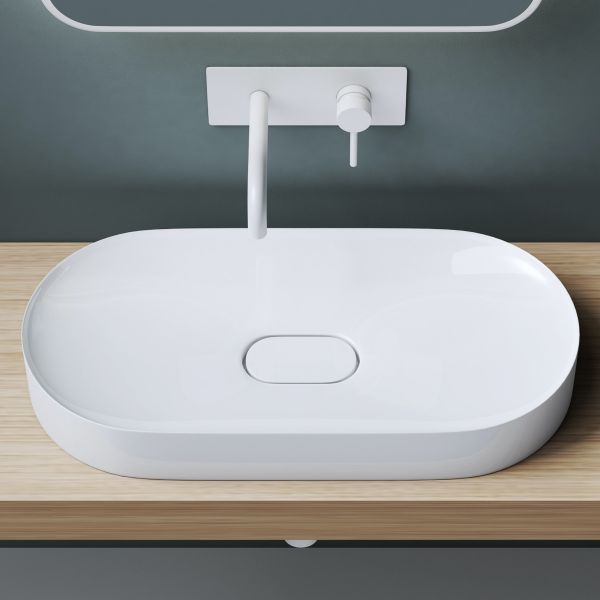 Aufsatzwaschbecken Gussmarmor Mineralguss Waschbecken Luxus Waschbecken design Waschbecken Badkern